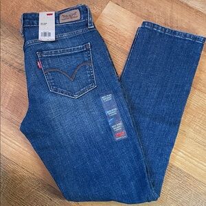Levi's Mid Rise Skinny Fit Denim Jeans Size 4 Short